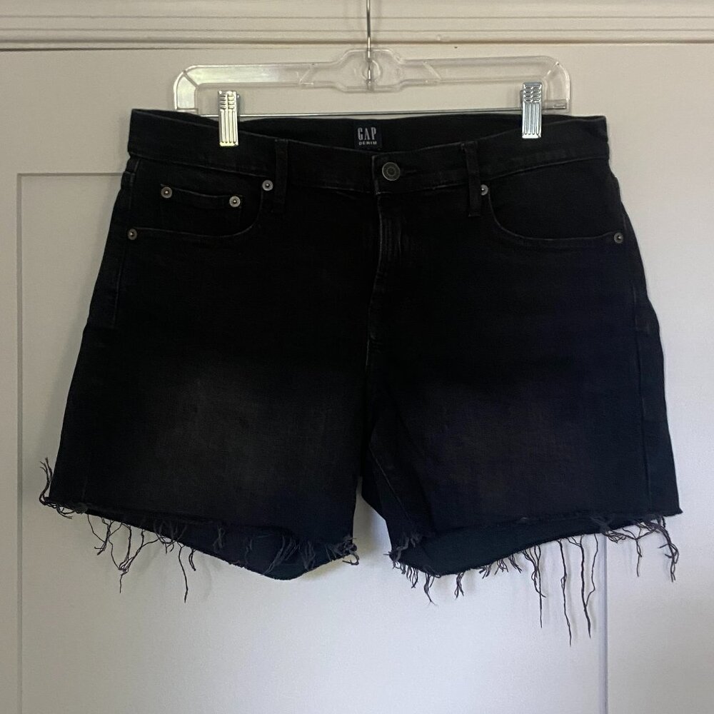 GAP Black Denim Shorts